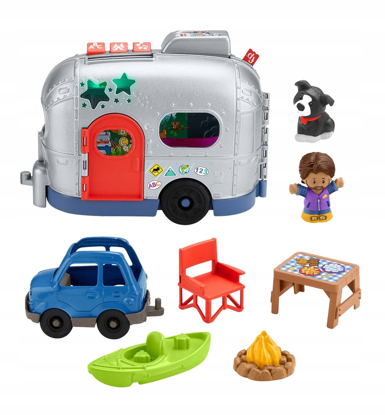 

Fisher-Price Little People Edukacyjny Kamper HJN43