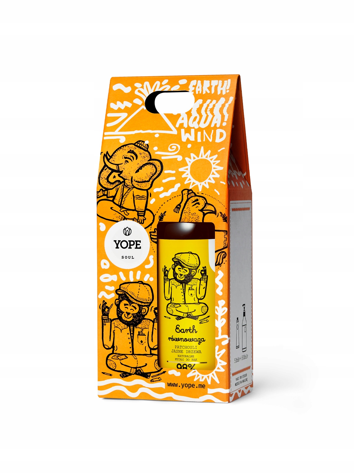 

Yope Zestaw Mydło i krem Earth 500ml/50ml