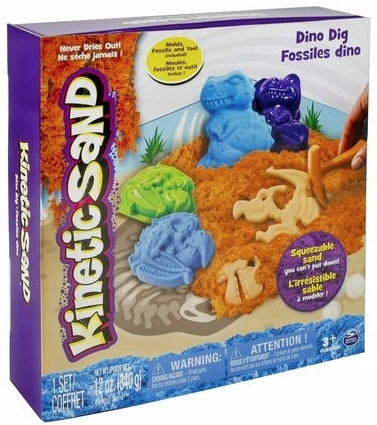 

Kinetic Sand Piasek kinetyczny Dino Dig 340 gr