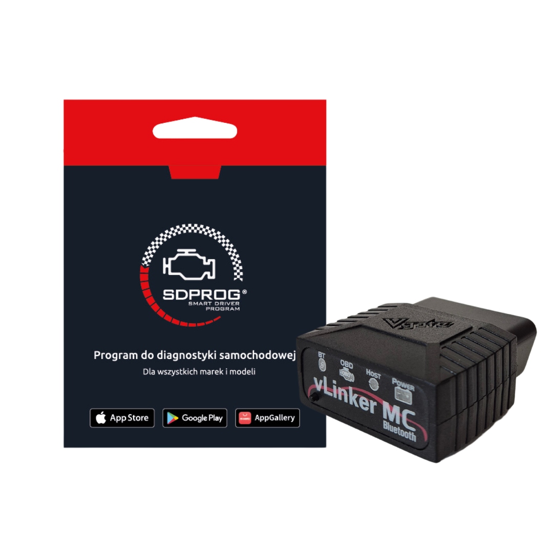 Program do diagnostyki Ford Sdprog interfejs vLinker MC Bt 3.0 Android