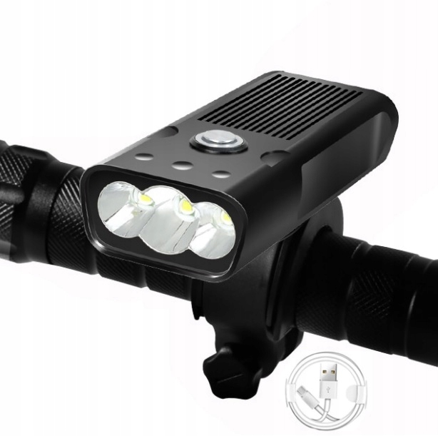 

Lampa rowerowa NX3 1600lm 5200mAh PowerBank E029