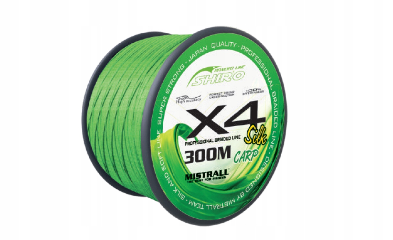 

Plecionka Karpiowa Mistrall Shiro X4 0,21 300m