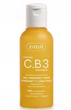 

Ziaja C.B3 Nie-codzienny Tonik Kwasowy 1% Aha+pha