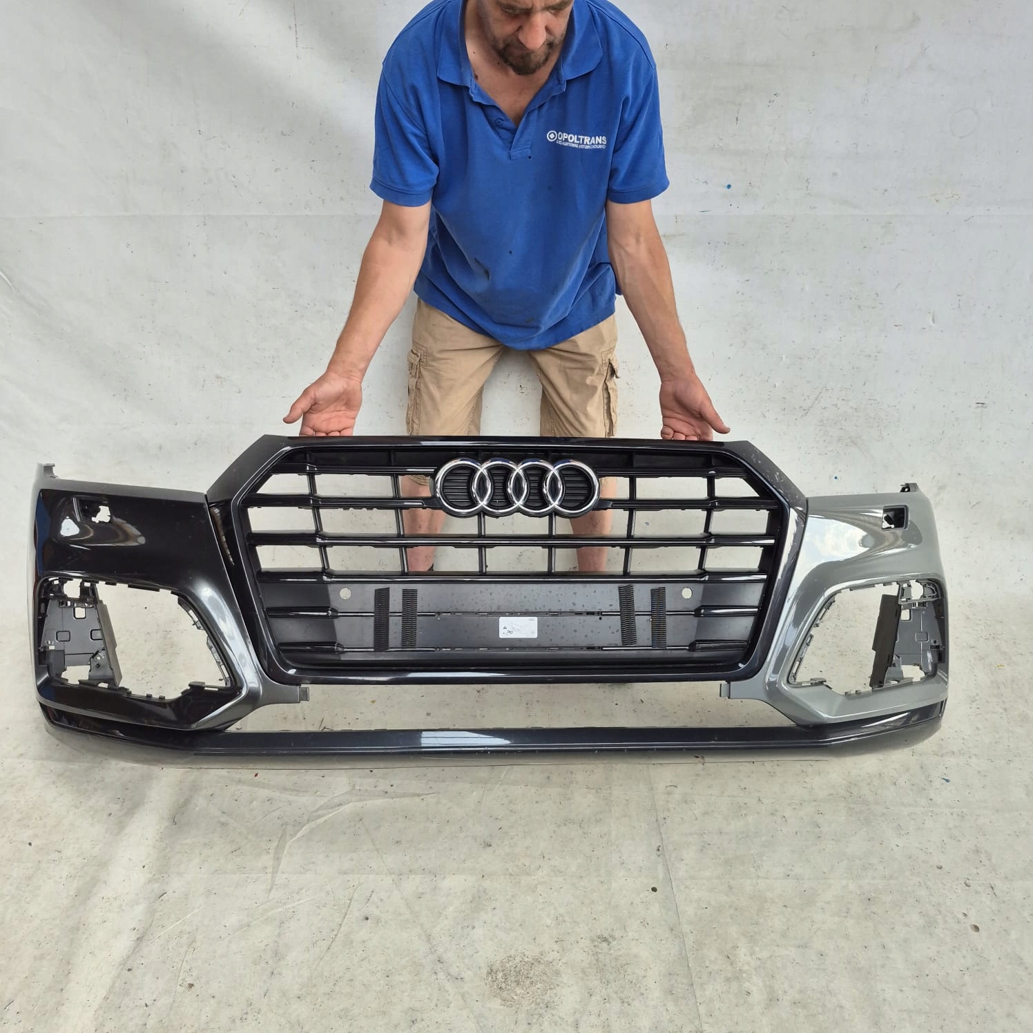 AUDI Q5 II 2 S-LINE 16-20 bumper front front washer PDC