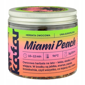Levně Čaj Kafar Miami Peach 50g