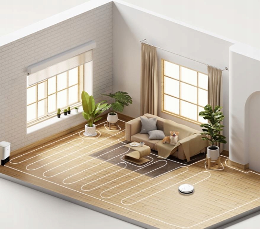 Robot sprzątający EZVIZ RC3 Plus Baza Pilot Filtr E10