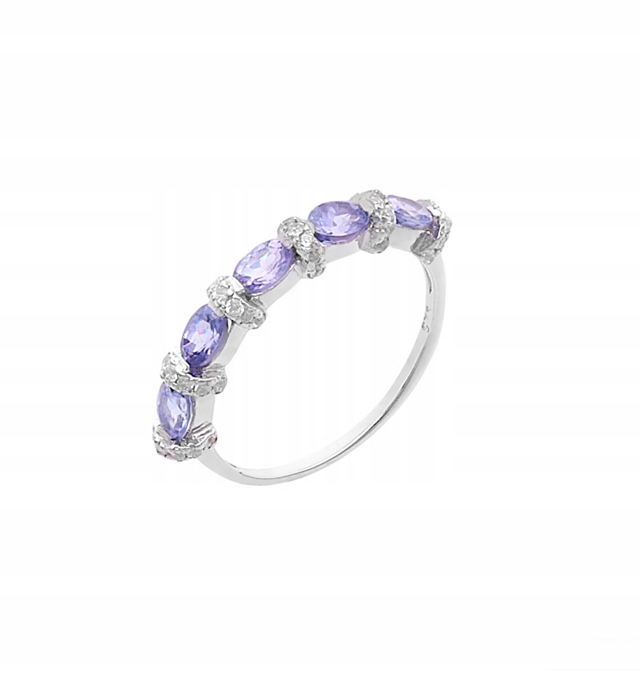 Prstýnek Ag 925 Tanzanit 3532-R-TA-WP vel.13