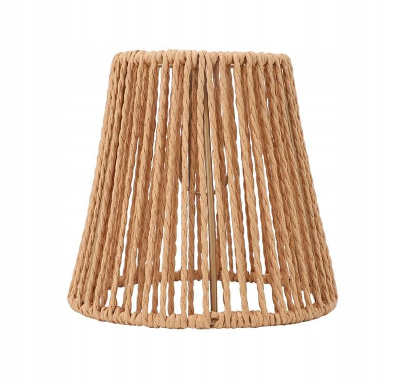 3x Abażury Boho Rattan Klosze Lampy Żyrandolowe E14