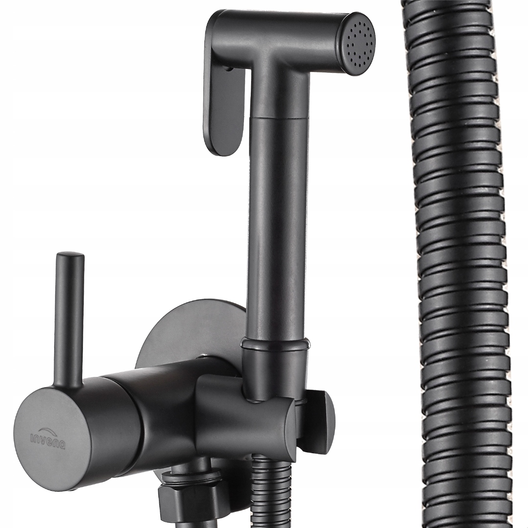 BATERIA BIDETOWA BIDETKA PODTYNKOWA CZARNA MAT PERLATOR OSZCZĘDZAJĄCY WODĘ