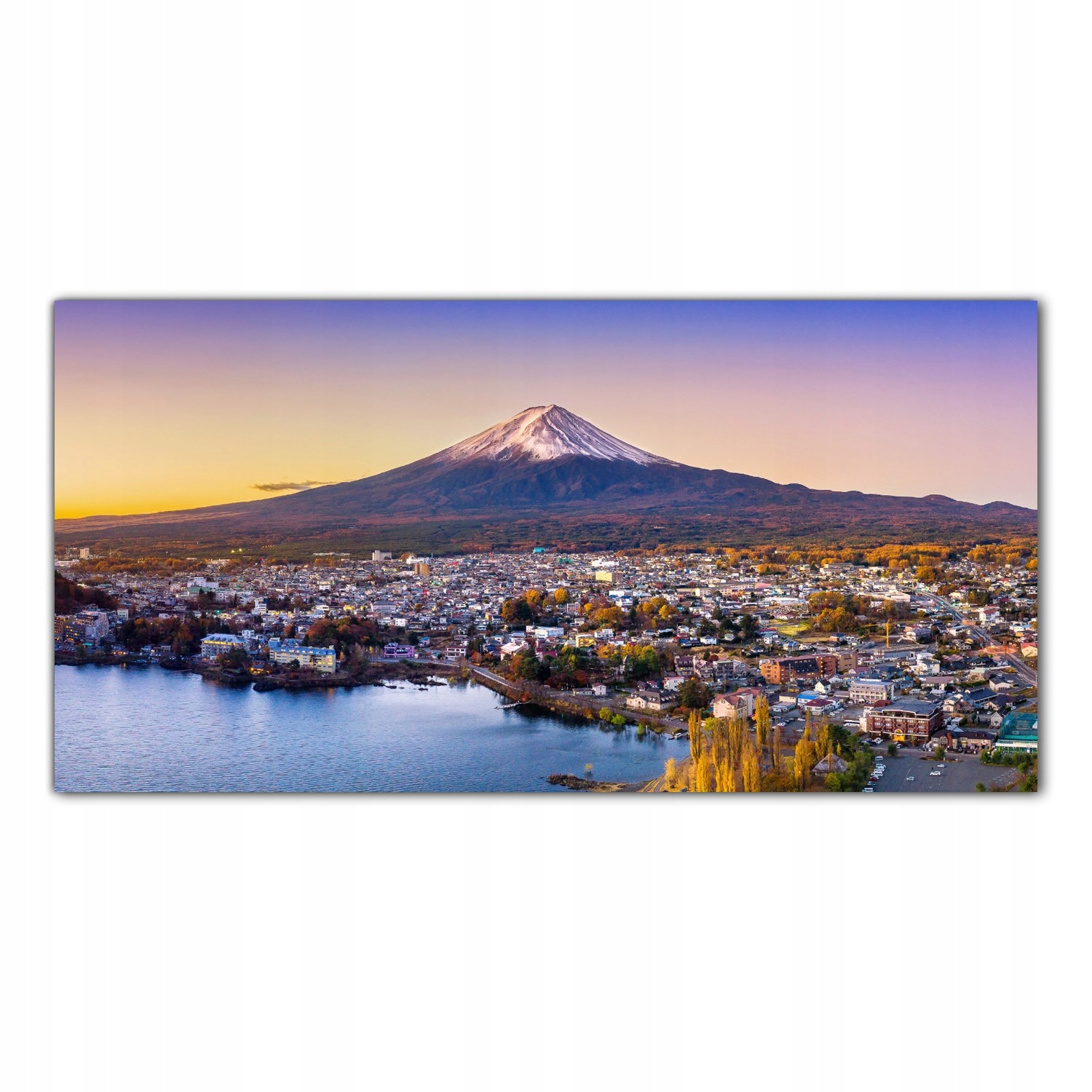 

Obraz Szklany Foto-obraz Góry Zachód Słońca 120x60