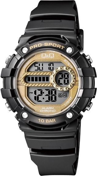 Zegarek Q&Q Damski M154-007 Dual Time czarny