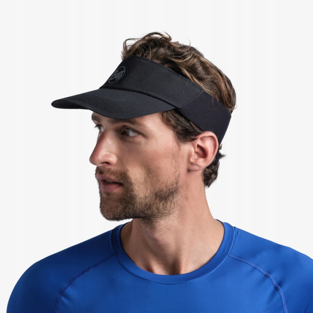 Daszek do biegania Buff Go Visor R-Solid 128614.999.20.00 Rozmiar uniwersalny