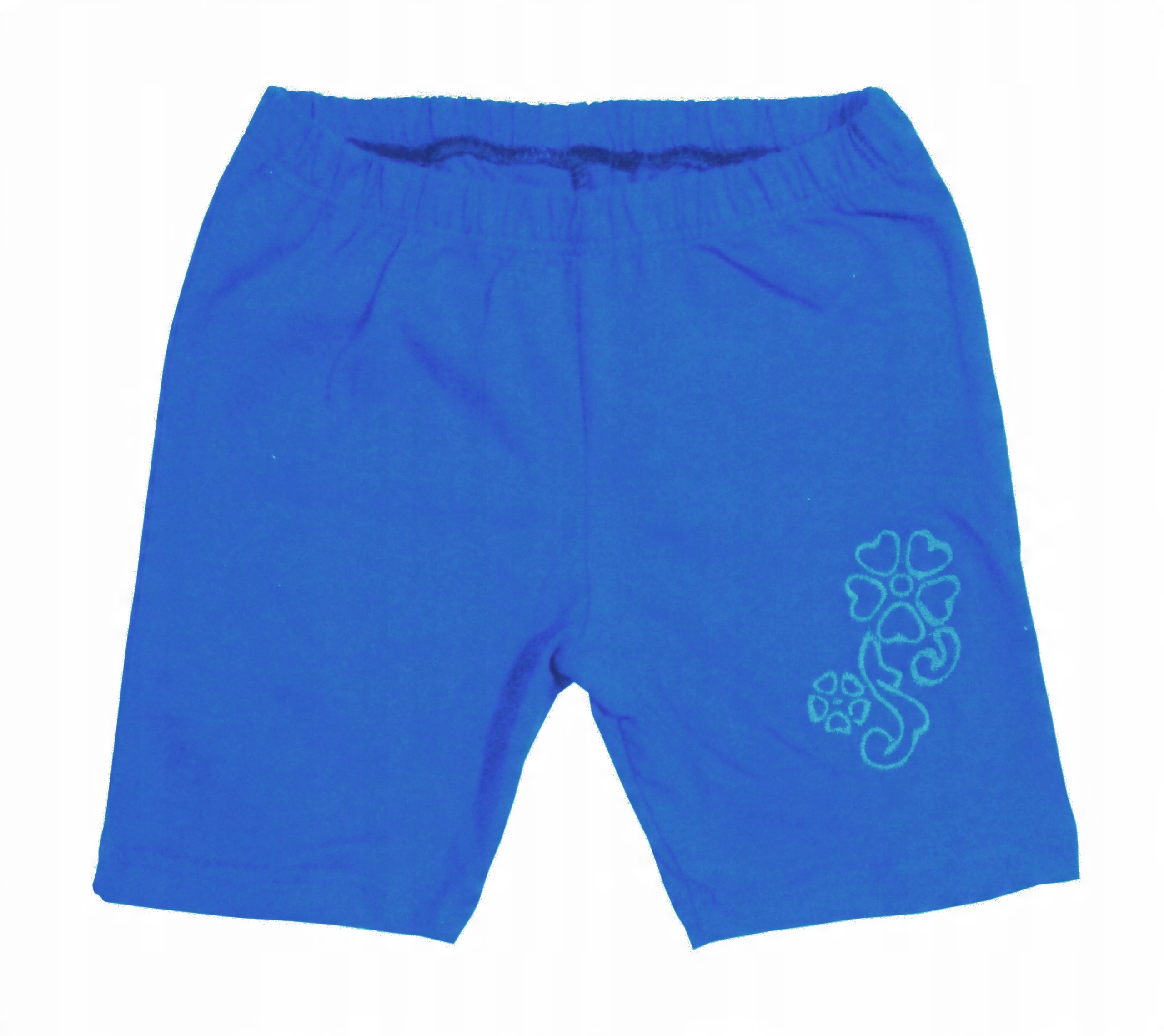 

Legginsy getry krótkie spodenki niebieskie 110