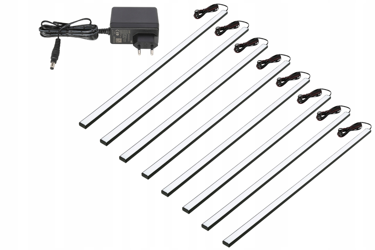 Led osvetlenie pre dáždniky a altánky Biela Neutrálna 8 kusov 50 cm