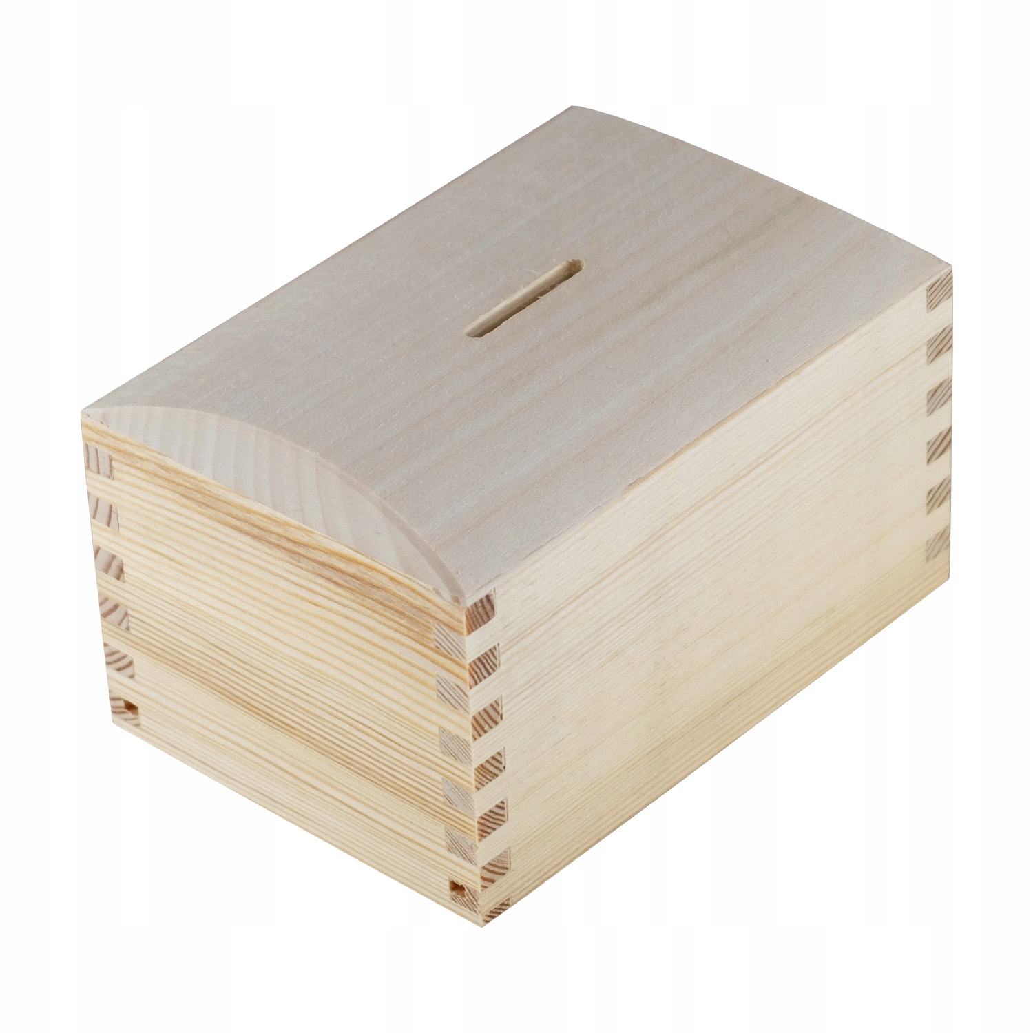 

Drewniana Skarbonka Na Monety Decoupage