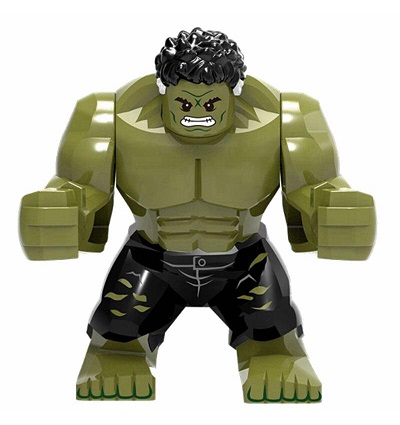 

Klocki figurka Bohater duży Hulk 7cm