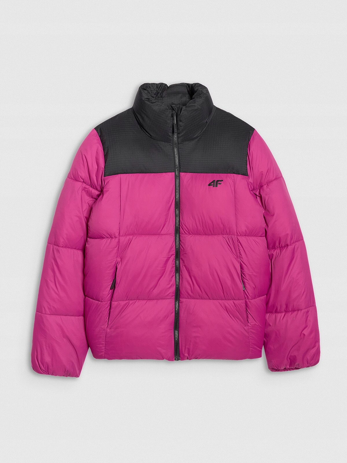 4F dámská zimní péřová bunda 4FWAW25TDJAF581 růžová