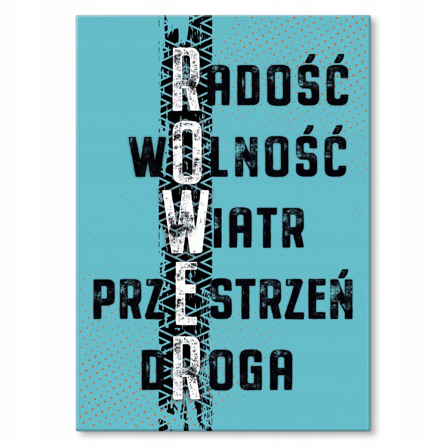

Ozdoba Blacha Metalowa Radość Rower Hobby Napis