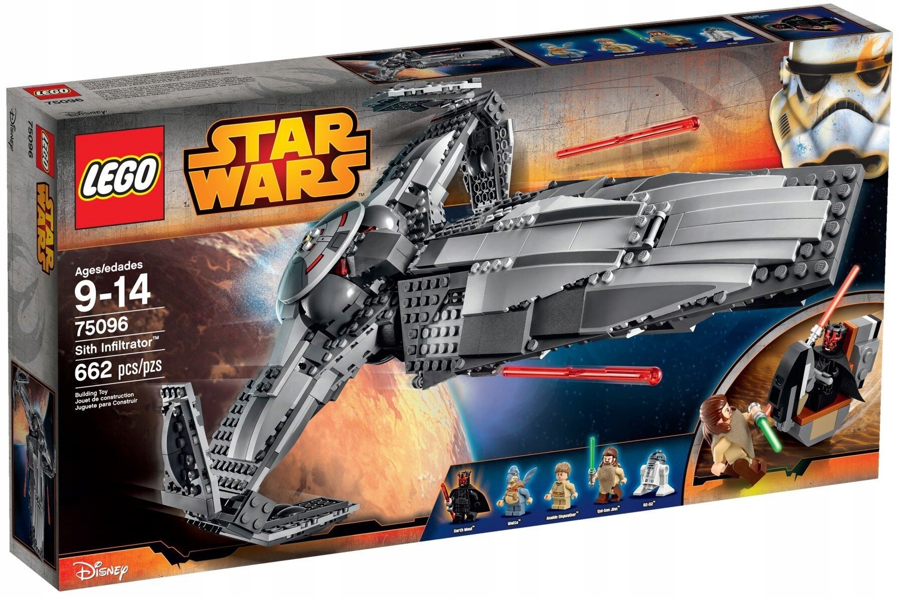 Lego Star Wars 75096 Sithský infiltrátor Nové