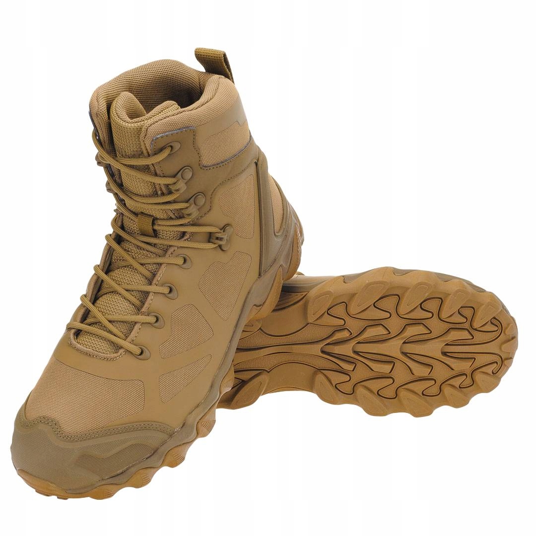 Mil-Tec Taktické trekové boty Chimera vysoké s membránou Coyote 46