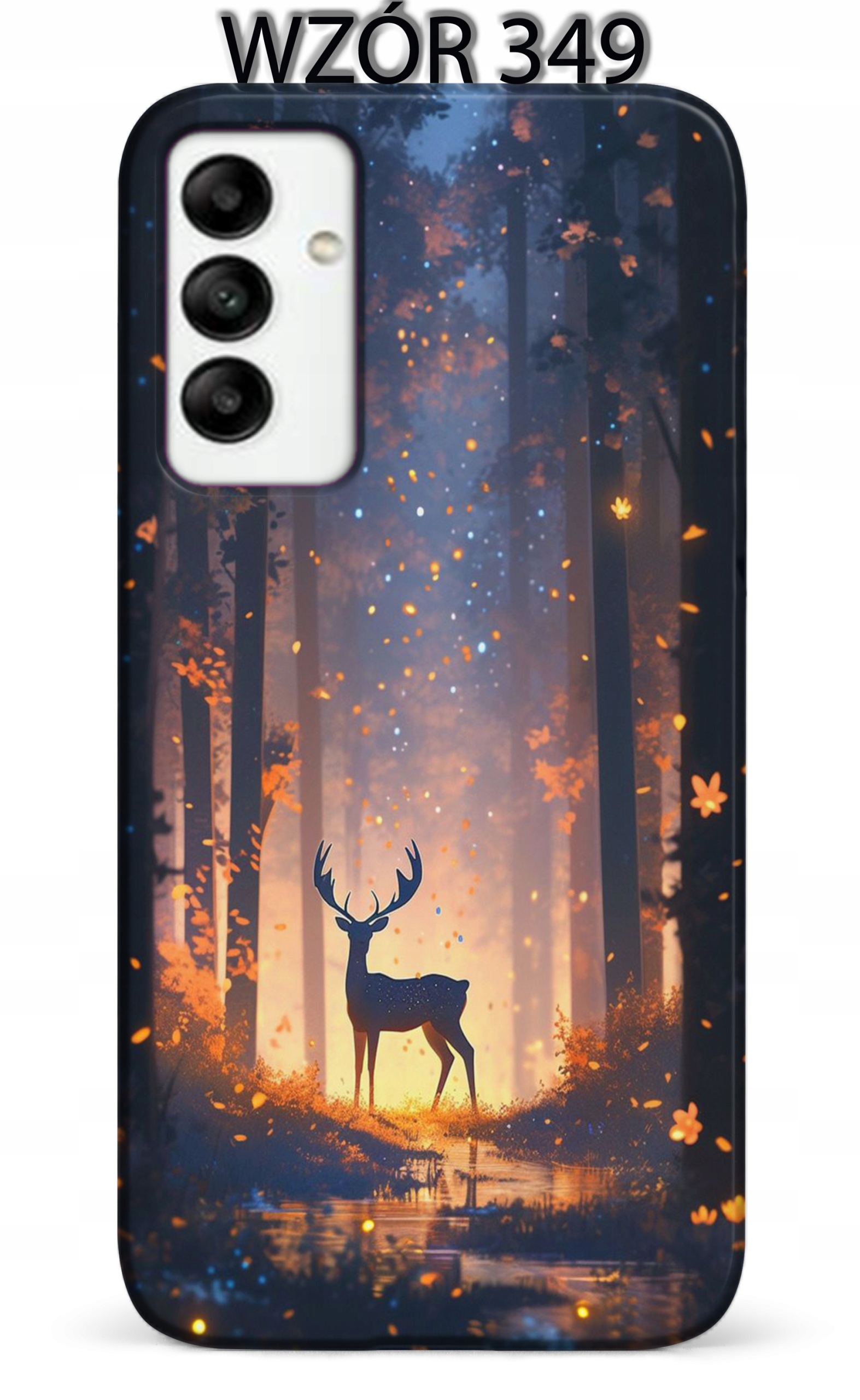 TOK NYOMTATOTT TOK Samsung Galaxy A13 5G / A04S KÜLÖNBÖZŐ szarvas erdő bambi