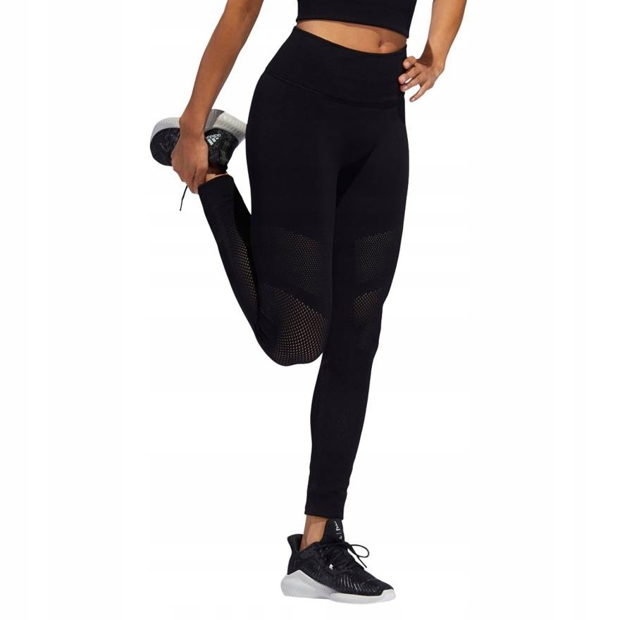 Legginsy 7/8 Adidas Warp damskie sportowe treningowe getry joga fitness