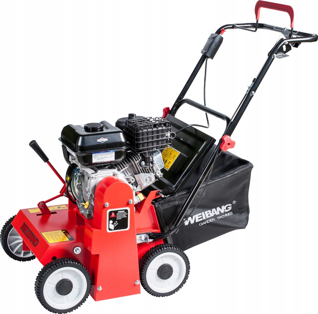WEIBANG WB384 WERTYKULATOR SPALINOWY TRAWY PROFI Briggs Stratton 38cm Szerokość robocza 38 cm