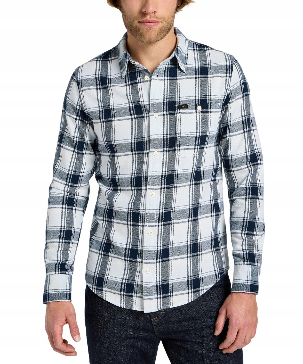 Košile Lee Leesure Shirt 112355714 Cloud M