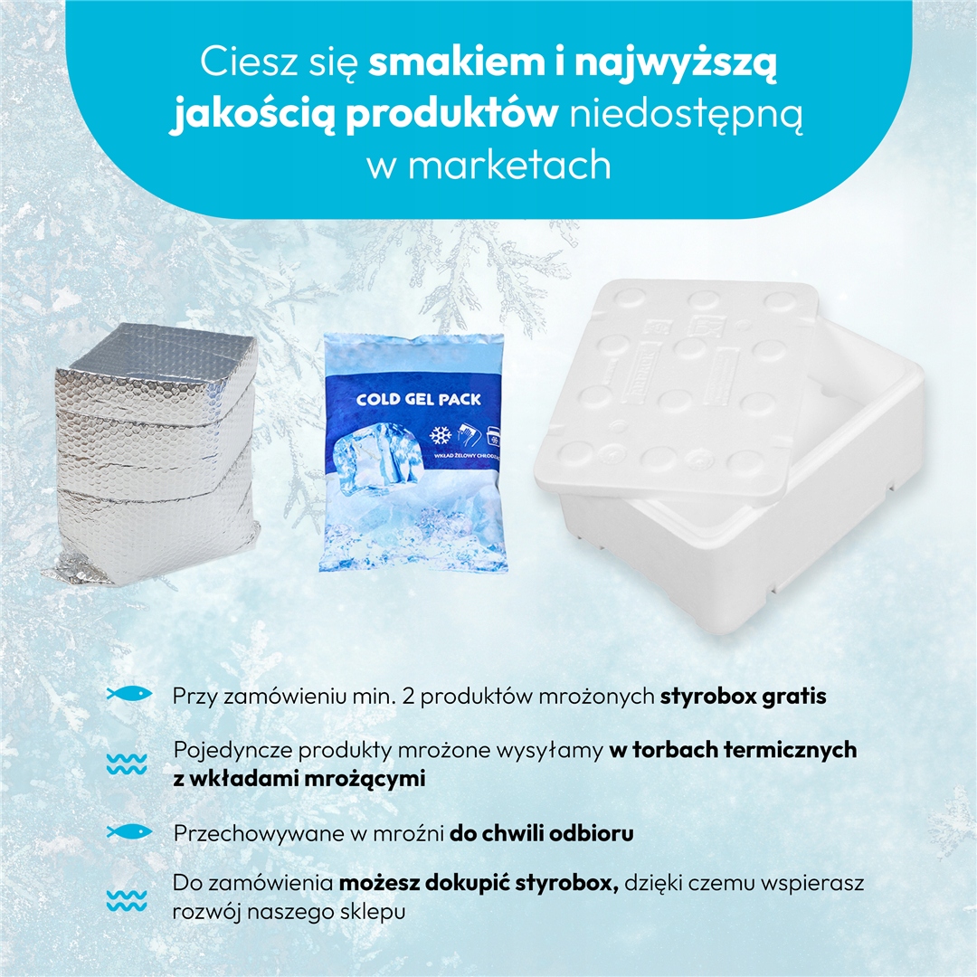 KALMARY PIERŚCIENIE SUROWE 4-9cm 1kg/700g MROŻONE Marka EBI