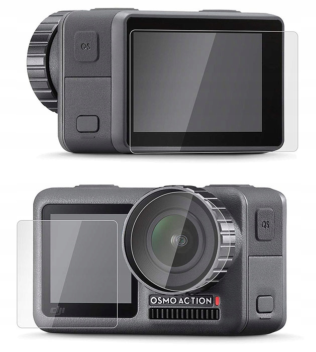 

Osłona Szkło na Obiektyw Ekran LCD Dji Osmo Action