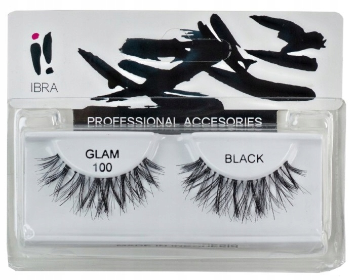 

Ibra Makeup Sztuczne Rzęsy na Pasku Glam 100