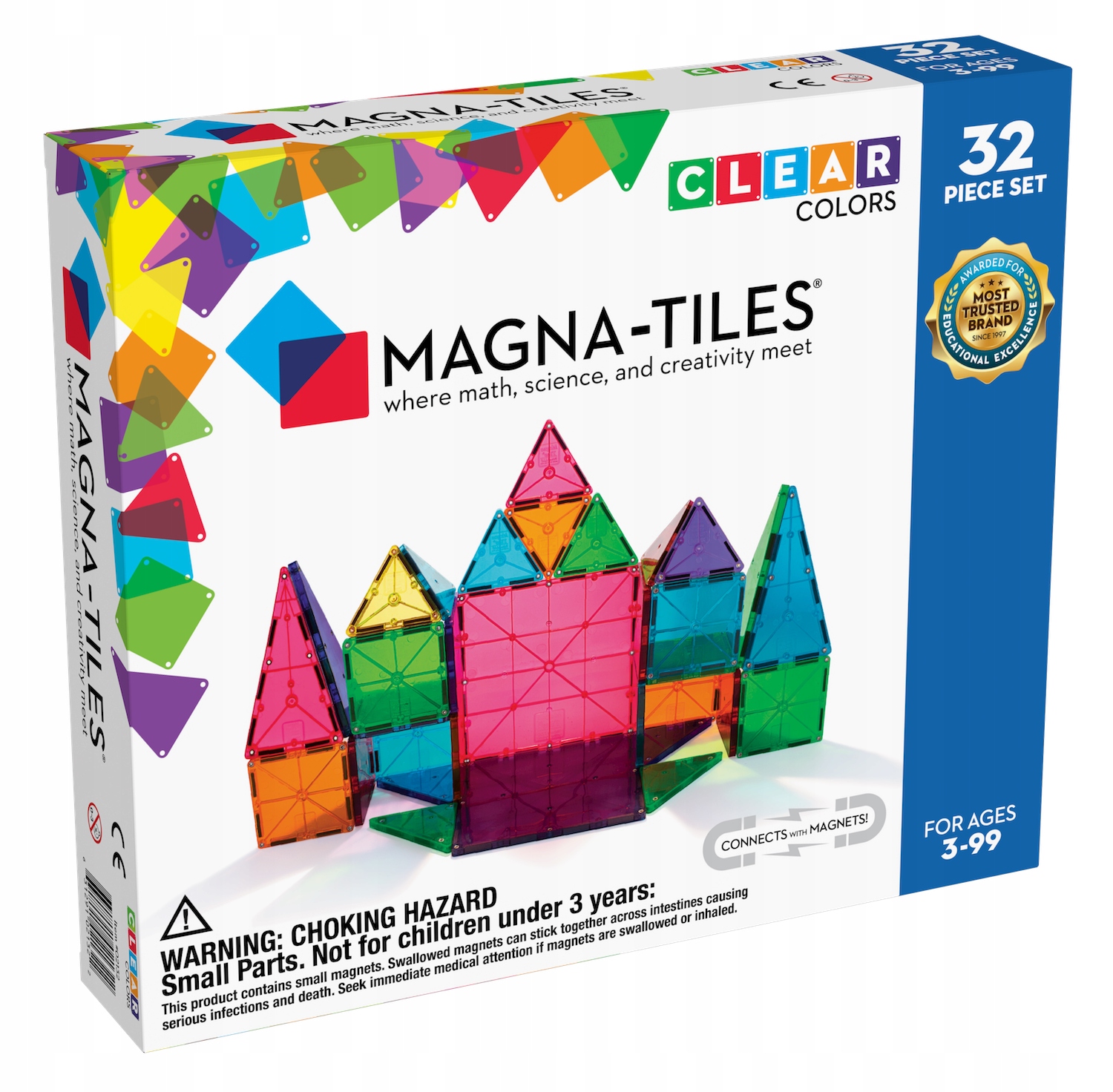 

Magna-Tiles Klocki Magnetyczne Classic 32 el.