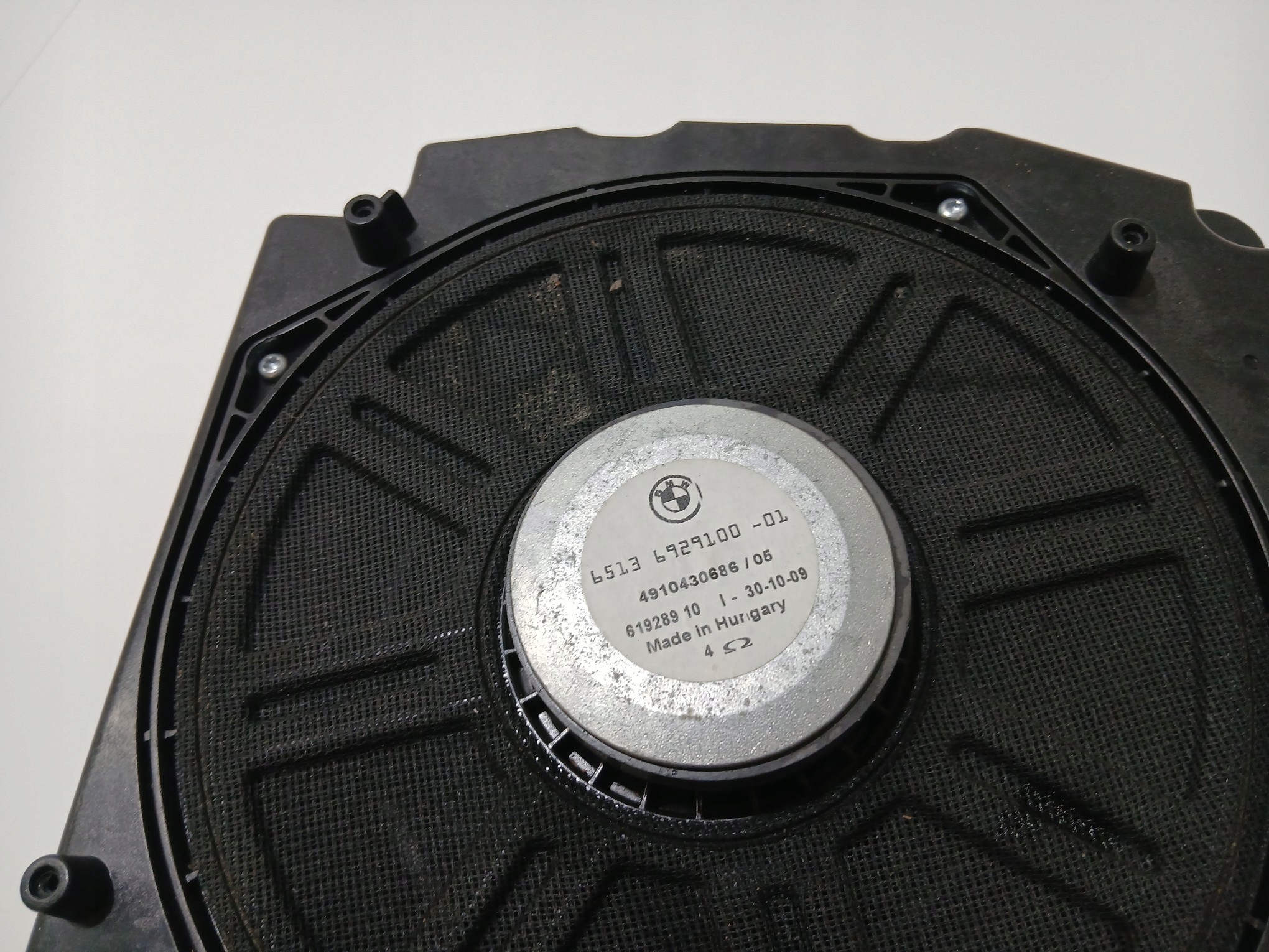 speaker SUBWOOFER left BMW 5 E60 E61 6919353 6929100 (0000328)