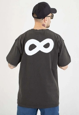 Tričko Prosto Oversize Infinity D černé