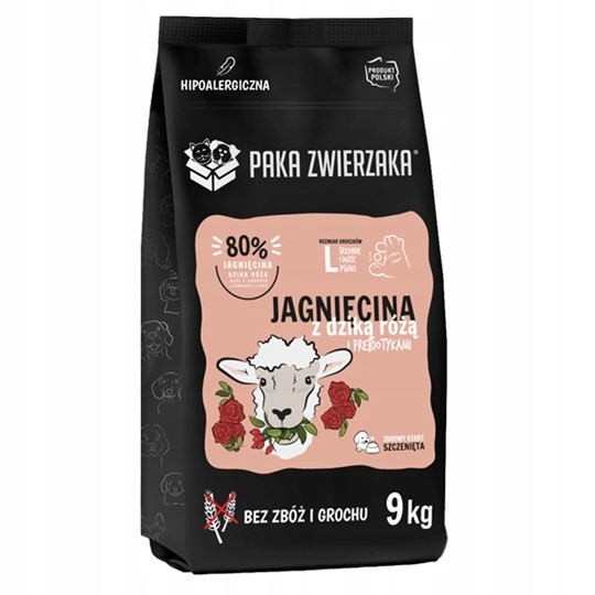 Paka Zwierzaka Suché krmivo pro psy Seventh Heaven Wild Rose 9kg