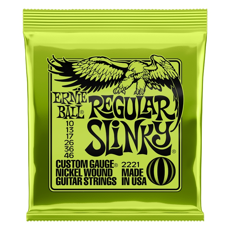 Struny ERNIE BALL 2221 Nickel Slinky (10-46)