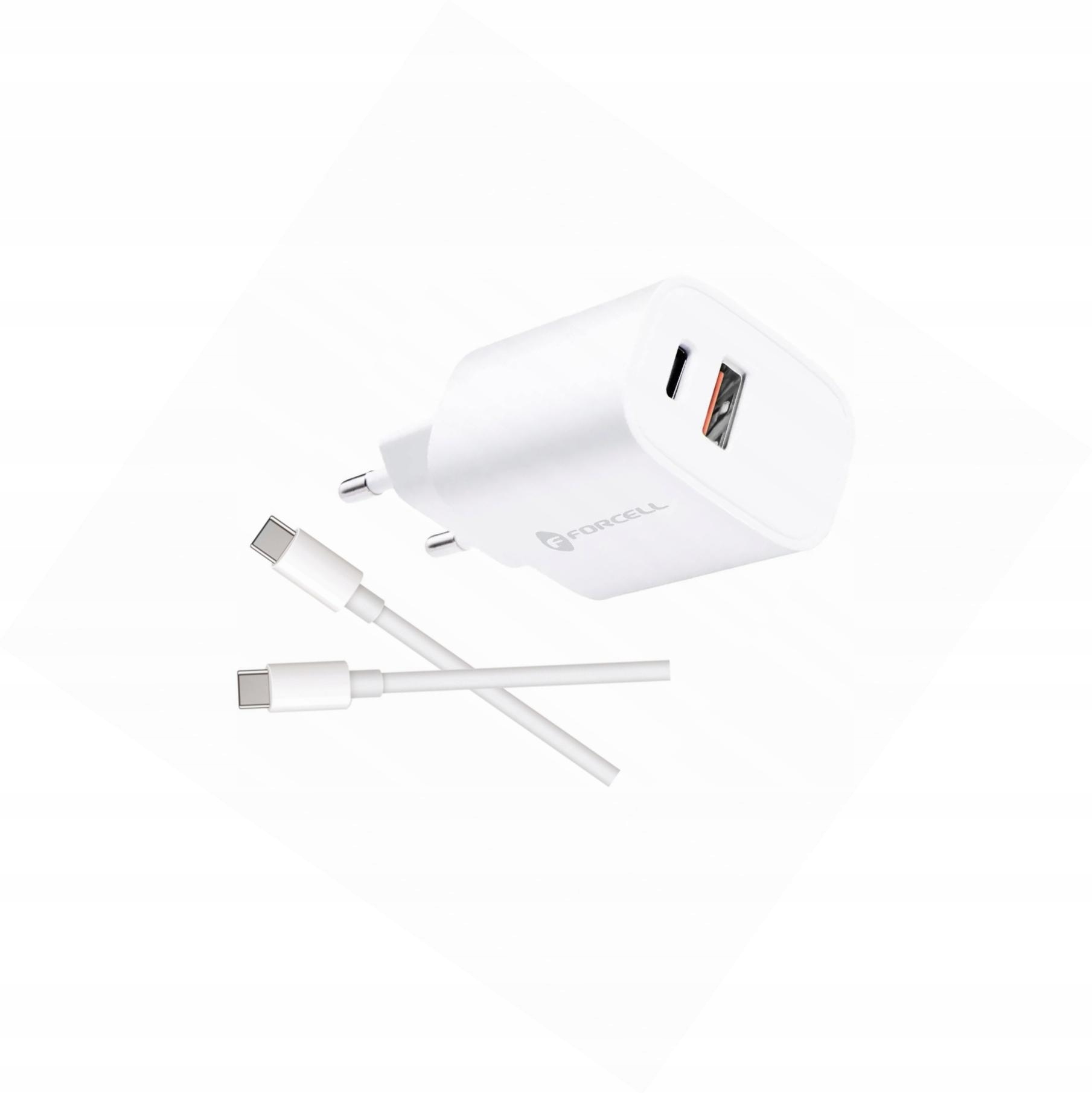 Szybka ładowarka 30W 2 porty z długim kablem 2m do iPhone 15