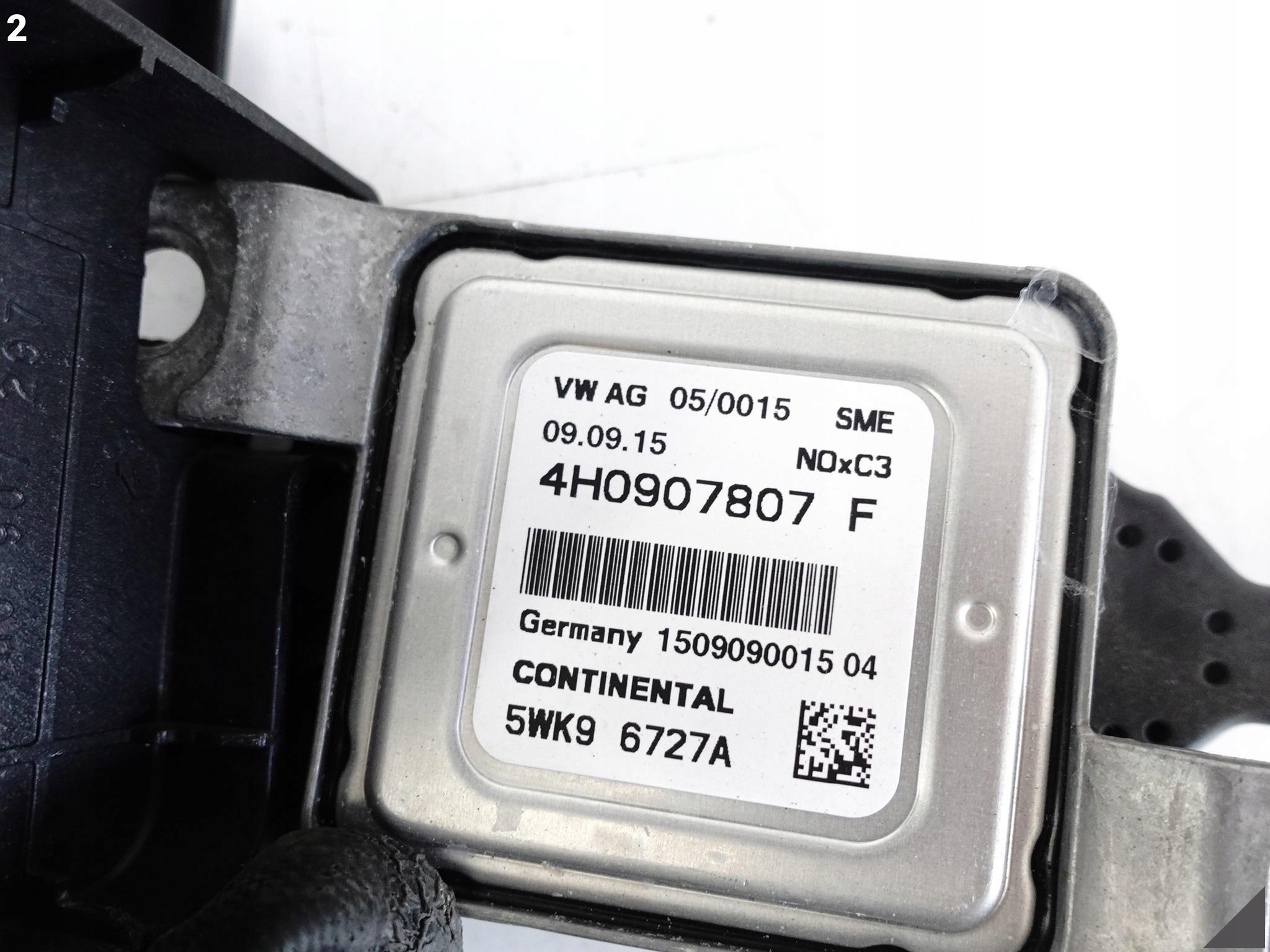 AUDI A8 4H0 D4 LIFT 13-17 SENSOR SONDA NOX LAMBDA 3.0 TDI 74 KM 4H0907807F