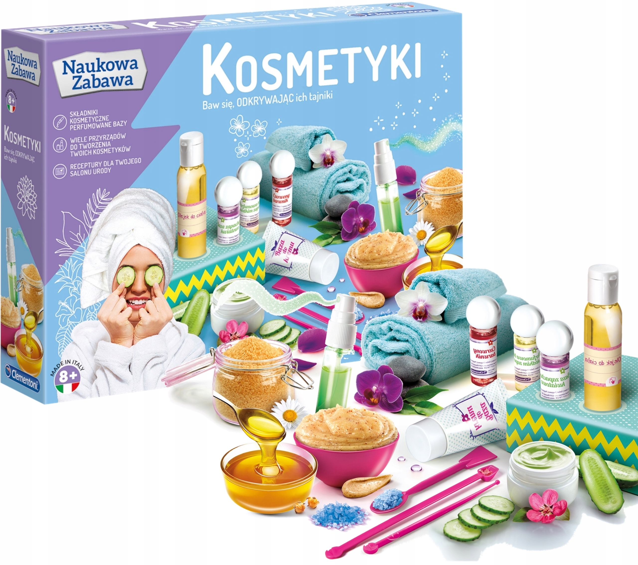 

Naukowa Zabawa Kosmetyki Zrób To Sam Zestaw 8+