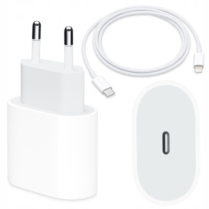 

Szybka Ładowarka Usb-c 20W Kabel 1M Do Iphone