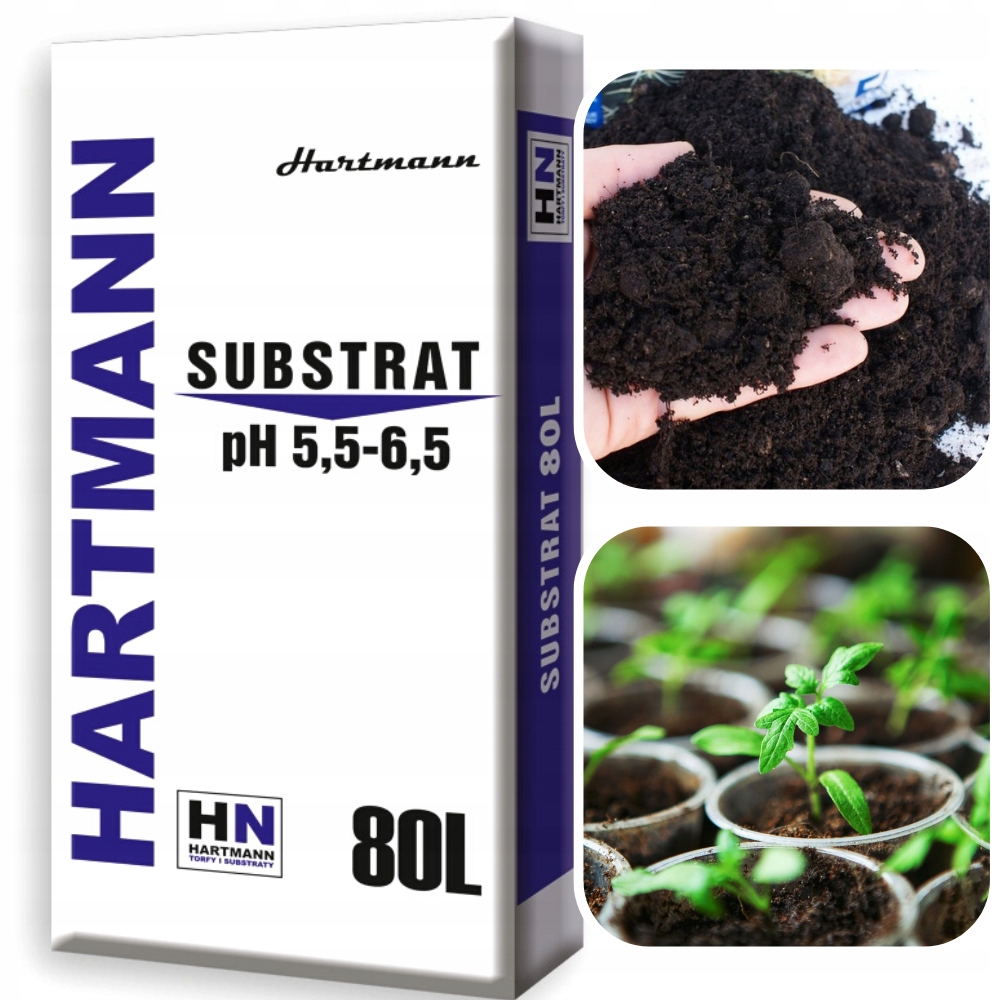 

Hartmann Substrat Torfowy 80L Podłoże Do Wysiewu
