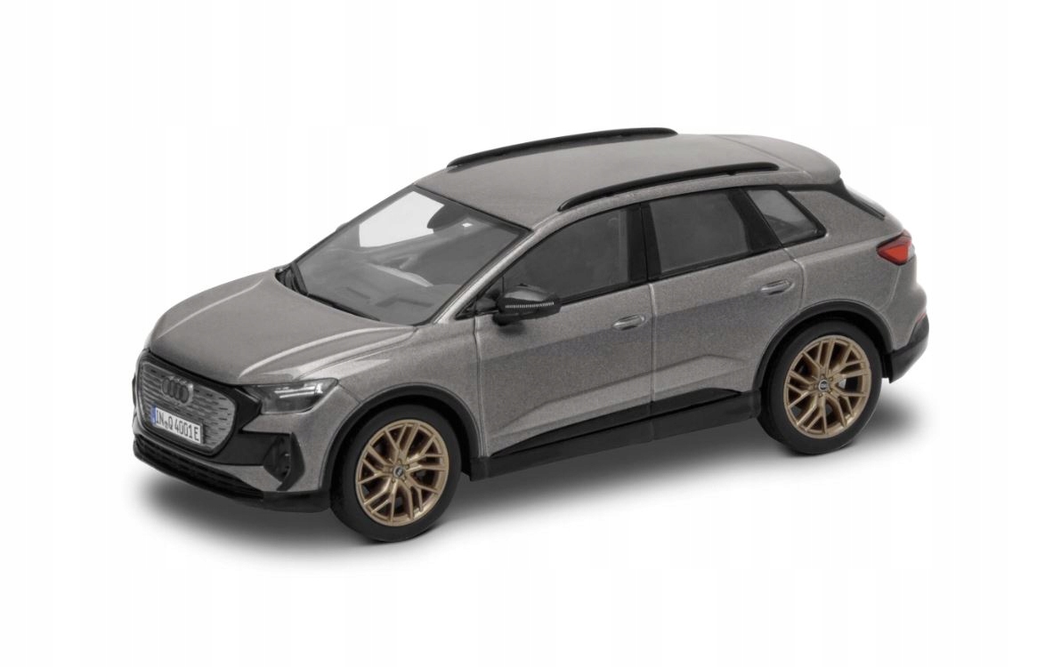 MODEL MODELIK AUDI Q4 E-TRON SZARY 1:43 ORYGINAŁ