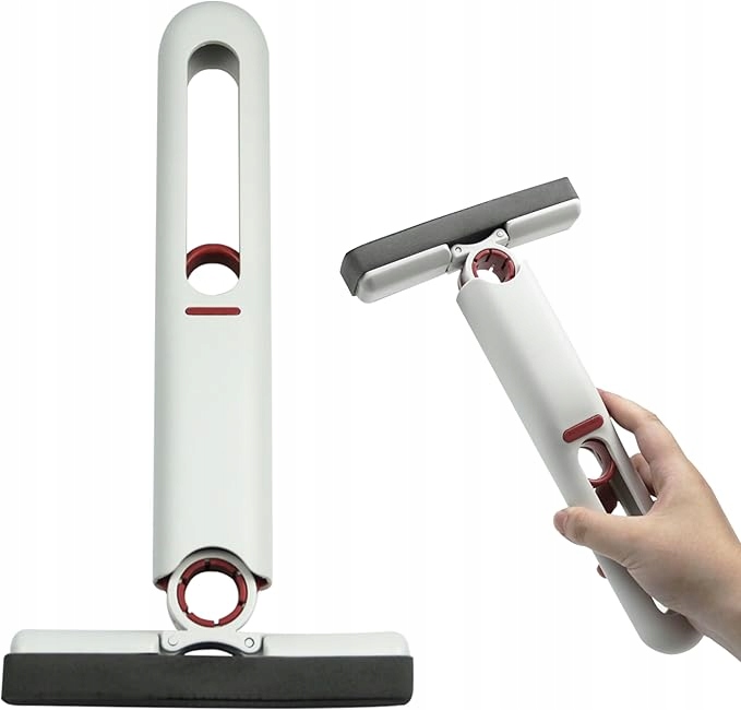 Levně Mini Mop Přenosný se Ždímadlem Ruční Mycí Kartáč Skládací 8 Houbiček