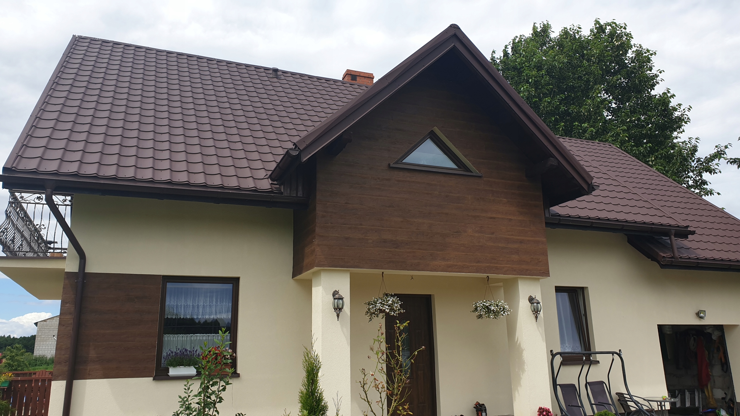 Próbka deska elewacyjna elastyczna - DĄB Kolor producenta wii