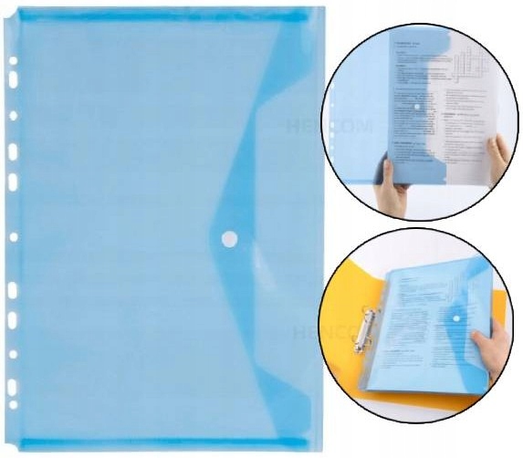 TECZKA KOPERTOWA A4 DO SEGREGATORA TRANSPARENTNA N