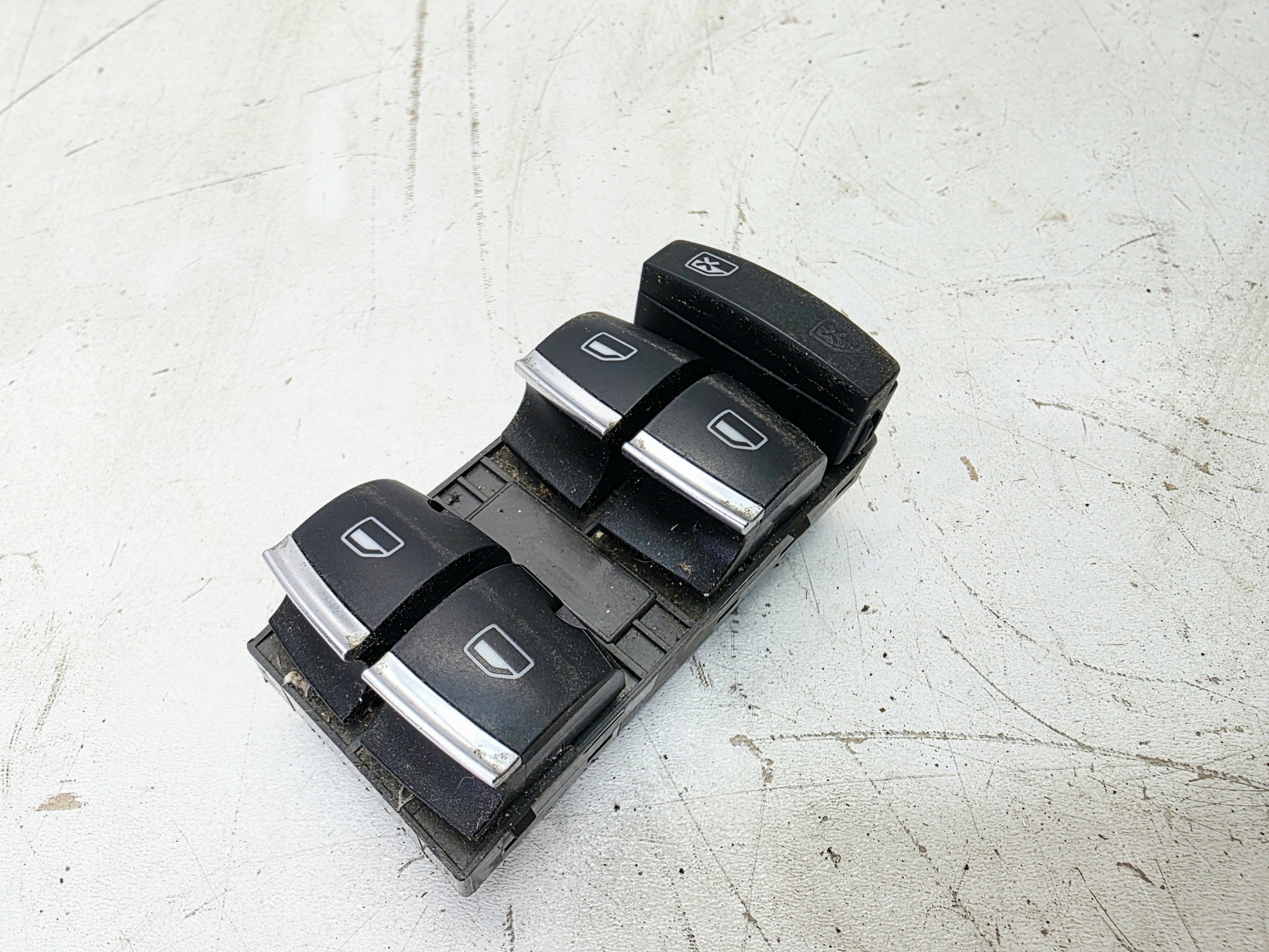 switch window control switch CHROM AUDI A3 8P A6 C6 Q7 4L 4F0959851H