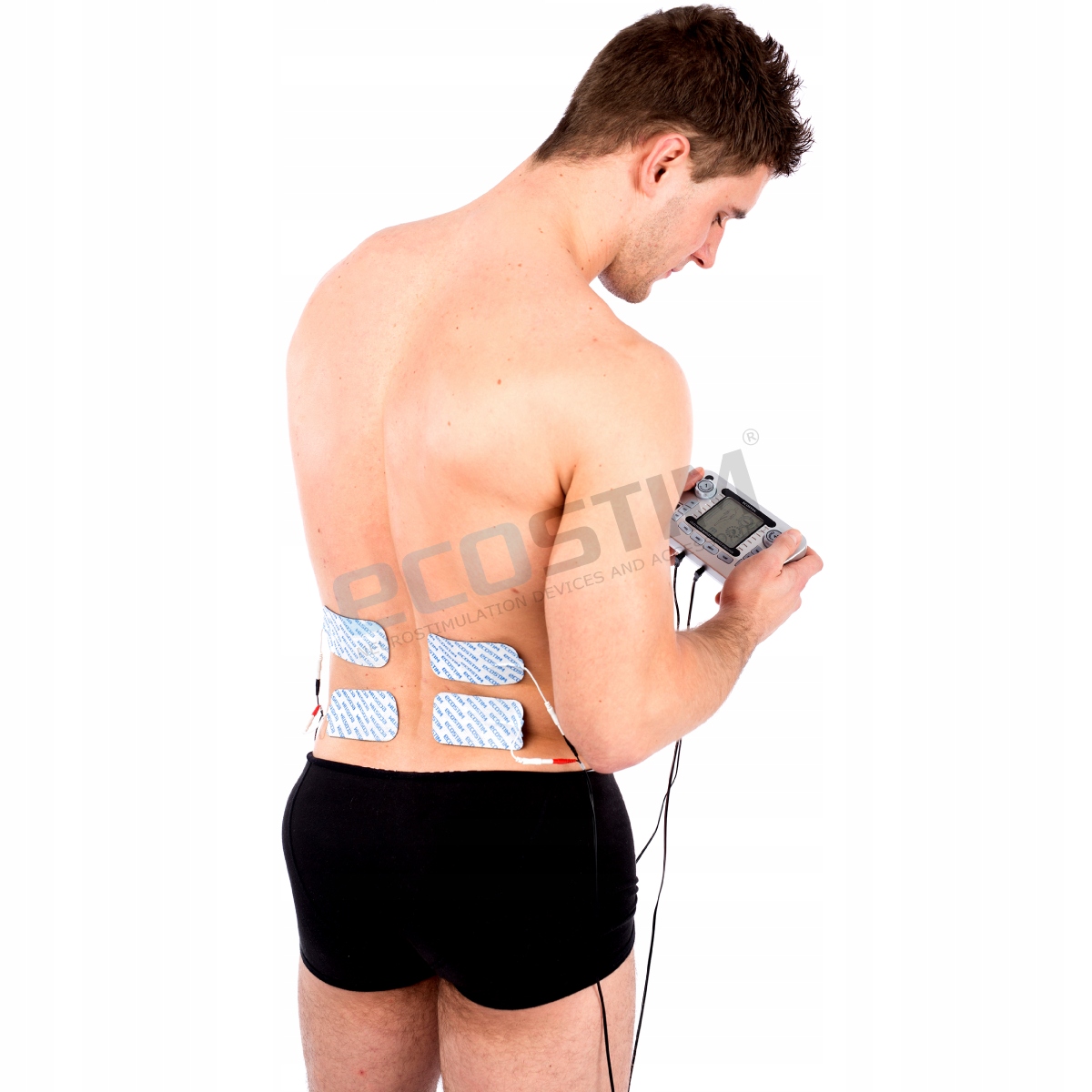 Elektrostymulator Mięśni Nerwów TENS EMS Masażer Rozmiar uniwersalny