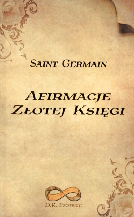 

Afirmacje złotej księgi pocket Saint Germain Kos