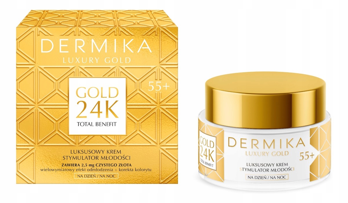 Dermika Luxury gold 24k Luxusní krém 50 ml