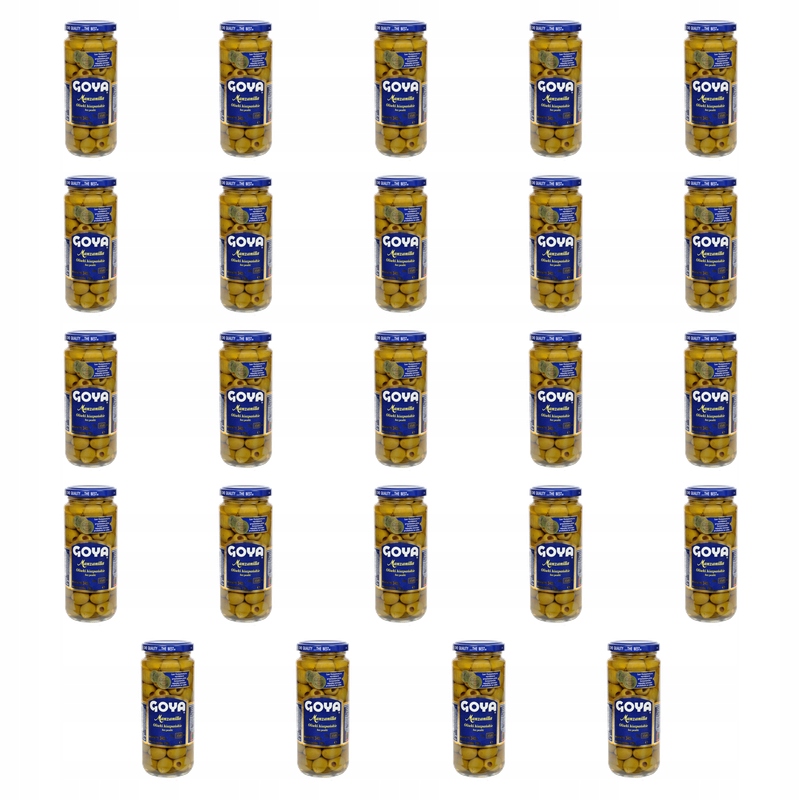 Goya Zelené olivy Manzanilla bez pecek 340 g X24